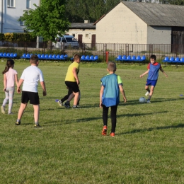 Pierwszy trening orlików.