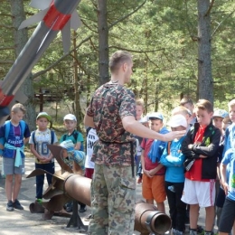 Nowęcin - wyrzutnia rakiet w Rąbce, rejs po jeziorze Łebsko