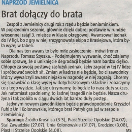 Okres przygotowawczy przed sezonem 2013/2014.