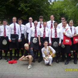 Szkocka drużyna Lomond United AFC z wizytą w Chełmnie (06.07.2008 r.)