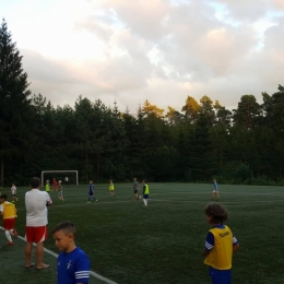 II dzień na obozie piłkarski Kruklanki 2017