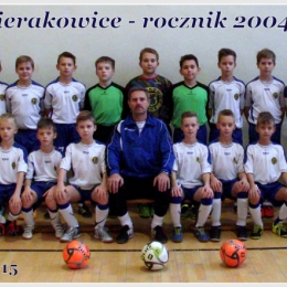 Halowy Turniej Wigilijny rocznika 2004 i młodsi - Sierakowice 2015