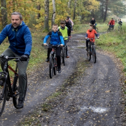 "Leśna Akademia Sportu" - RAJD ROWEROWY 23.10.2022r.