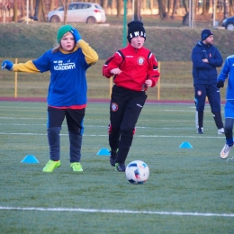 12.02.2016 - Sparing drużyny goniącej U10/11 z FA Zgorzelec 10:10