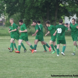 BŁĘKITNI PRZECZA 1:3 MAŃKOWICE 25.05.2015