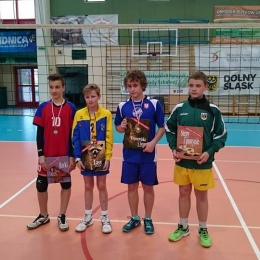Mistrzostwa Dolnego Śląska - mini siatkówka chłopcy (czwórki) IMS 2015/2016