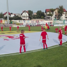 Grupa CZERWONA i ŻÓŁTA na meczu 1 drużyny seniorów