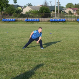 Pierwszy trening orlików.