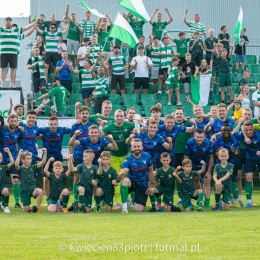 Baraż: Orzeł Myślenice - Zieleńczanka Zielonki 3:0 [fot. Piotr Kwiecień Futbol - Małopolska]