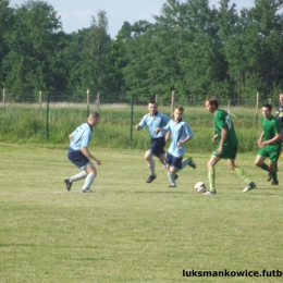 BŁĘKITNI PRZECZA 1:3 MAŃKOWICE 25.05.2015