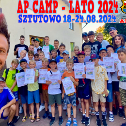 AP CAMP-LATO 2024 / Obóz piłkarski w Sztutowie, 18-24.08.2024