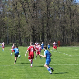 Mazur U-12 - Stoczniowiec U-12 1:14; Mazur U-14 - Mochowo U-14 5:0. 22 kwietnia 2023 r.