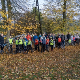 "Leśna Akademia Sportu" - RAJD ROWEROWY 23.10.2022r.