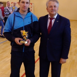 Najlepszy zawodnik - Sławomir Woszczyński (Kołacz-Mentor)