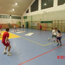 08.02.2025 r. Liga halowa. Roluś - Polonia Wołczyn 3:2
