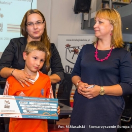 Anna Żaczkiewicz Vice Prezes Zarządu GKS Orion Cegłów wywalczyła dotację z Programu "Działaj Lokalnie"
