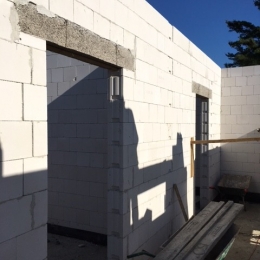 Budowa budynku klubowego - czerwiec 2017