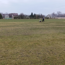 Wertykulacja płyty boiska na Stadionie Sportowym