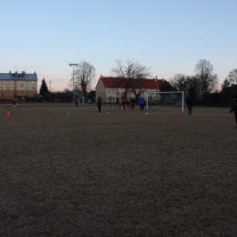 Trening Mazura na głównej płycie