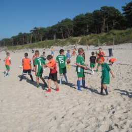 Popołudniowy trening na plaży 