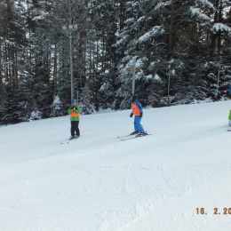 Podhalanin na nartach