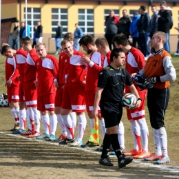 Victoria Kaliska 1:0 Kolejarz Chojnice (Źródło: www.kolejarzchojnice.pl)