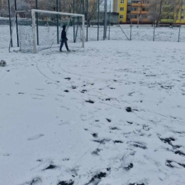 Pierwszy trening w śniegu - Orlik E1