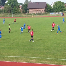 Juniorzy Młodsi Błękitni 4:2 MPF Slovan Giraltovce 18.06.2015