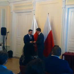 Minister nagrodził Wojciecha Pawłowskiego