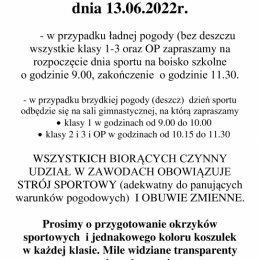 DNI SPORTU 2021/2022