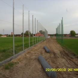 budowa boiska - maj 2010