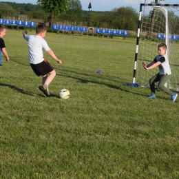 Pierwszy trening orlików.