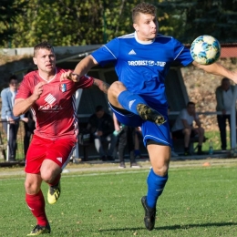 Sokół Hecznarowice - Pionier 27.10.2019 r. (źródło: Bartłomiej Rozmus)