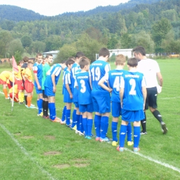 Pierwszy mecz ligowy TS Przyborów - Metal Węgierska Górka 11-0