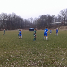 Młodziki sparing z LKS Brzeźce 25.03.2015