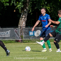 Baraż: Orzeł Myślenice - Zieleńczanka Zielonki 3:0 [fot. Piotr Kwiecień Futbol - Małopolska]