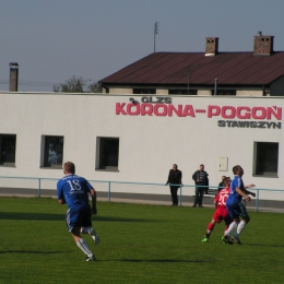 Korona Pogoń Stawiszyn-OKS Ostrów Wlkp. (4.10.2015)