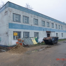 Remont budynku klubowego 2012