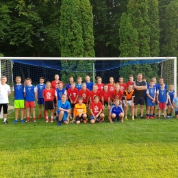 Obóz piłkarski - Górzno 2017.
