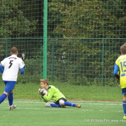 Junior młodszy: MKS Kluczbork - MKS MOSiR Opole 2:2, 18 października 2015