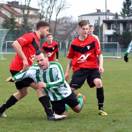 Błonianka Błonie - Zaborowianka Zaborów. 6-0. Foto Zdzisław Lecewicz..