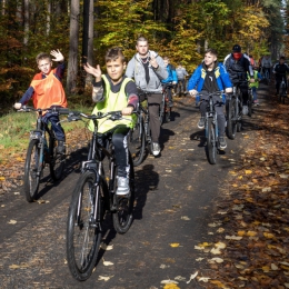 "Leśna Akademia Sportu" - RAJD ROWEROWY 23.10.2022r.