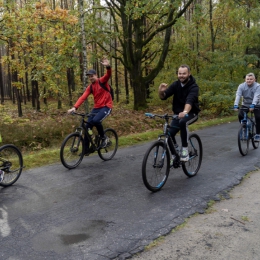 "Leśna Akademia Sportu" - RAJD ROWEROWY 23.10.2022r.