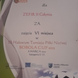 BOBOLA CUP 2015