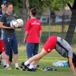 Trening przed AZS UJ Kraków