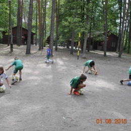 I obóz sportowy Białobrzegi 2015