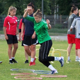 Trening przed AZS UJ Kraków