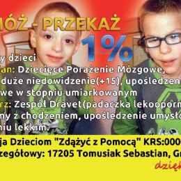 Przekaż 1% z podatku