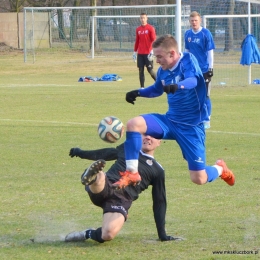 Sparing: MKS Kluczbork - Chrobry Głogów 2:3, 27 lutego 2015