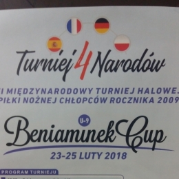 Turniej BENIAMINEK CUP Starogard Gdański 23-25.02.2018